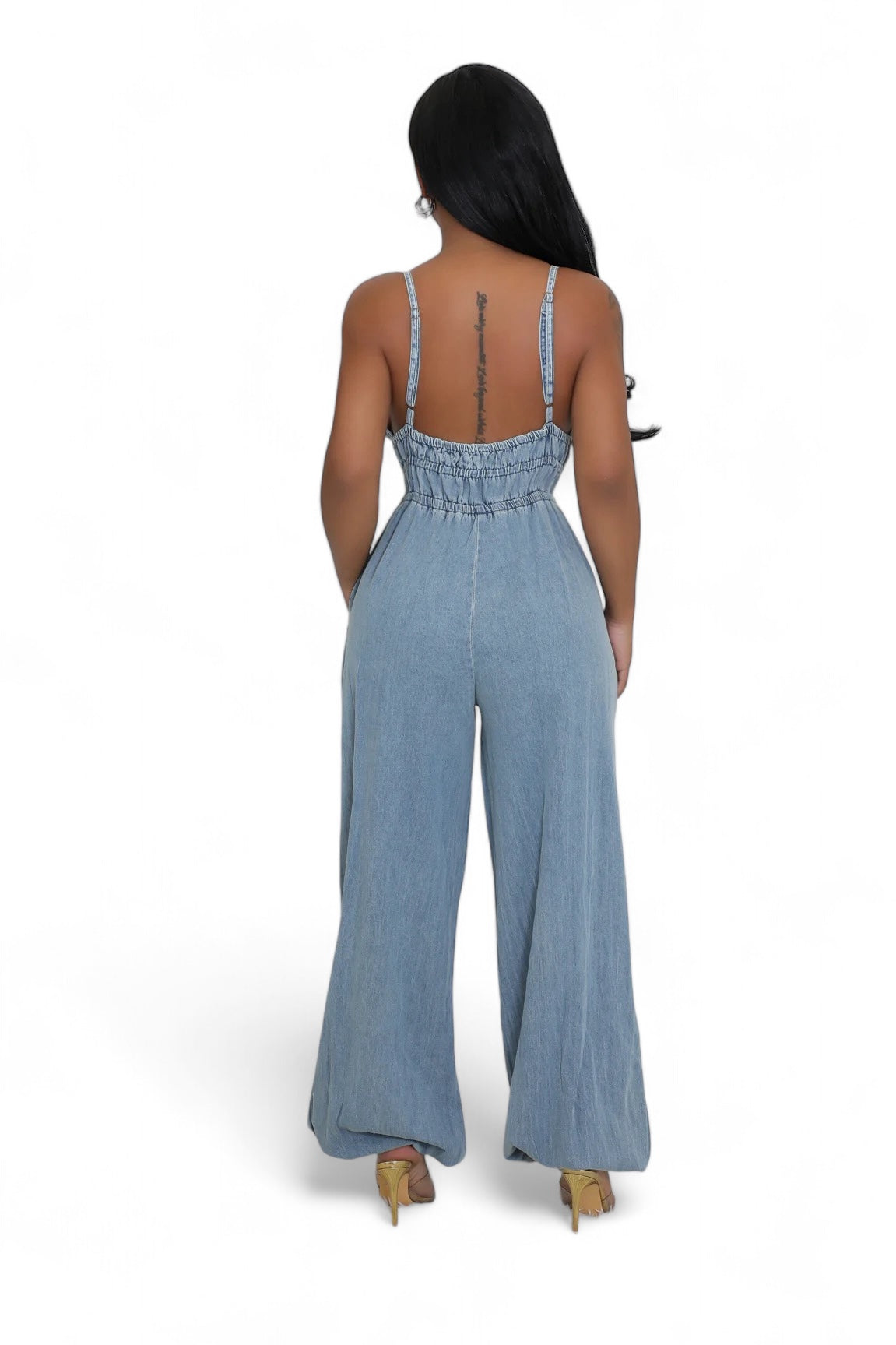 Denim Jean Jumpsuit