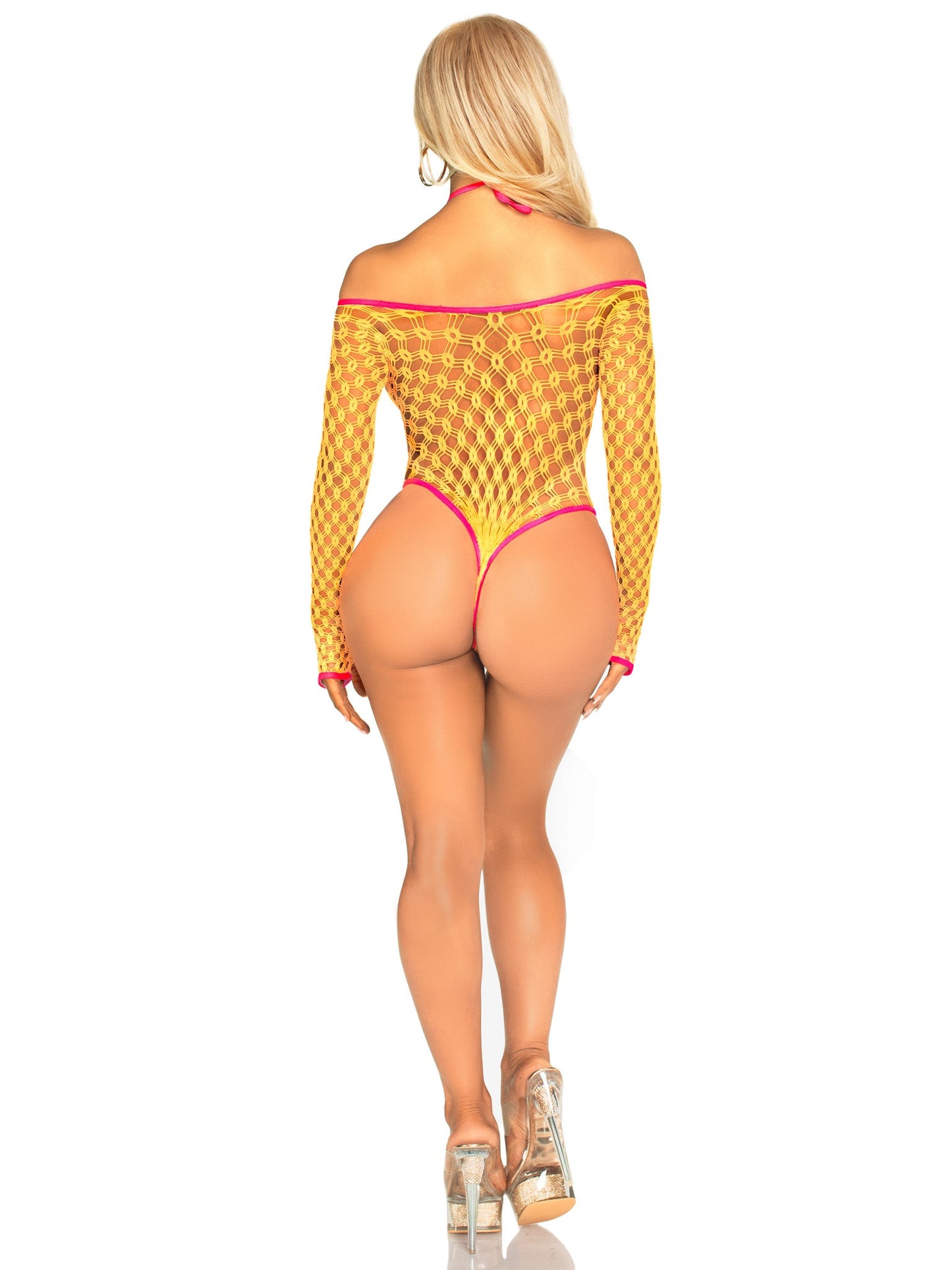 Electric Love Net Bodysuit