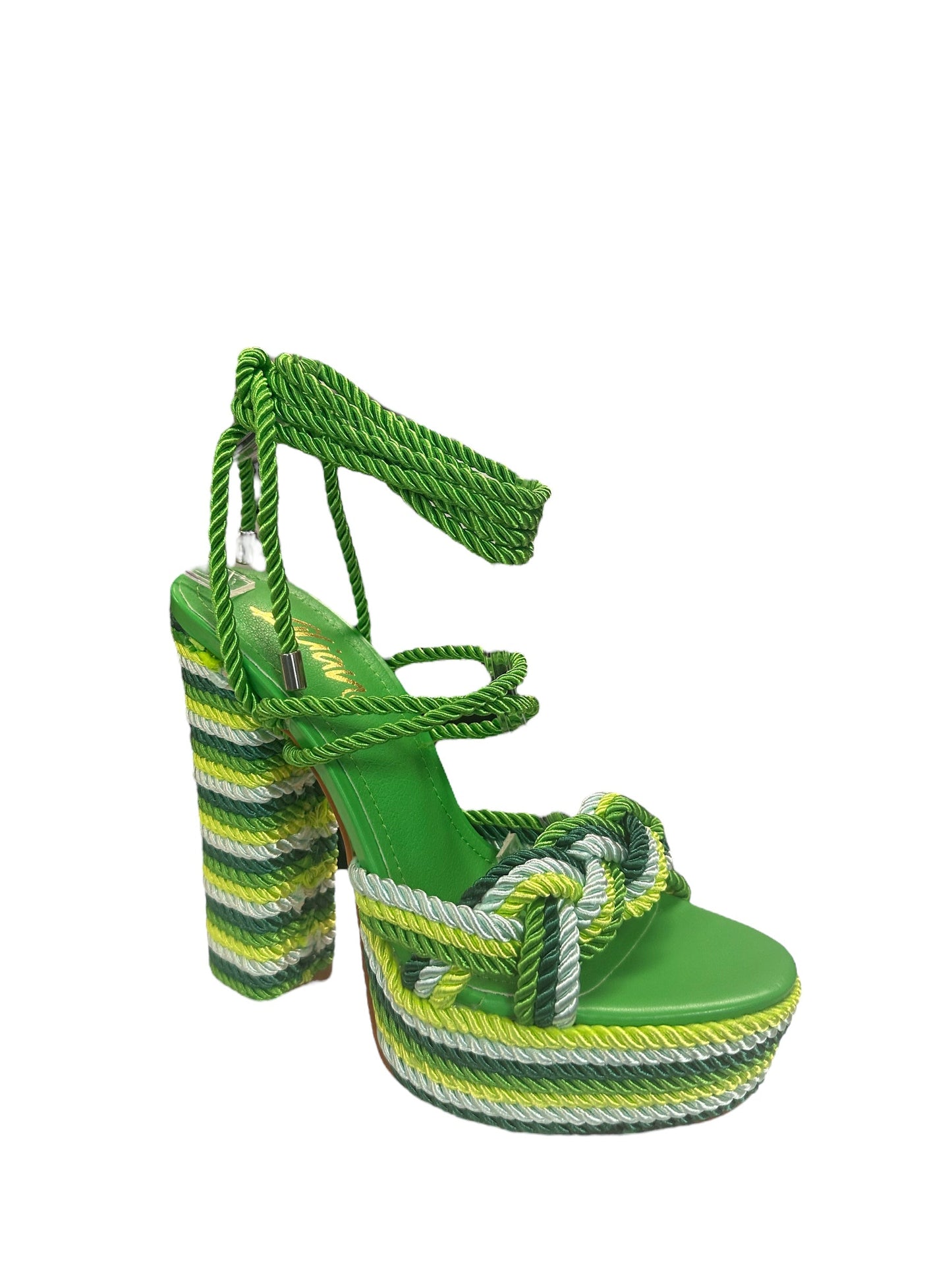 Rope Stack Heels
