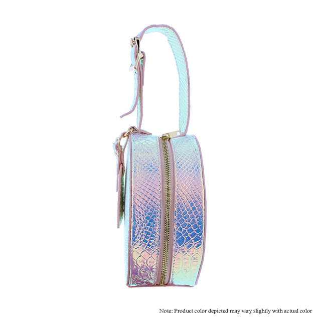 Pink Hologram Arm Candy Bag