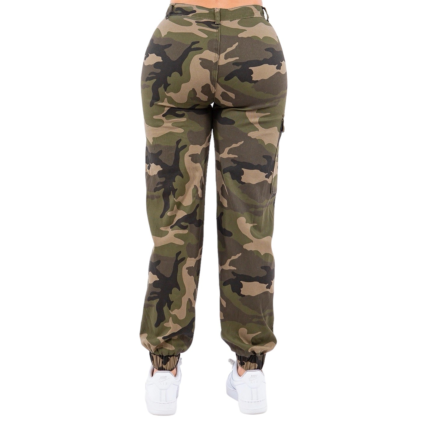 High Waist Cargo Joggers