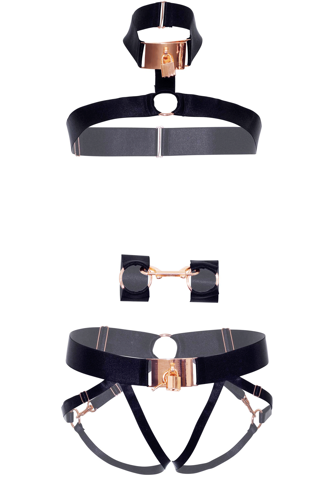 Under Lock n' Key Harness Set