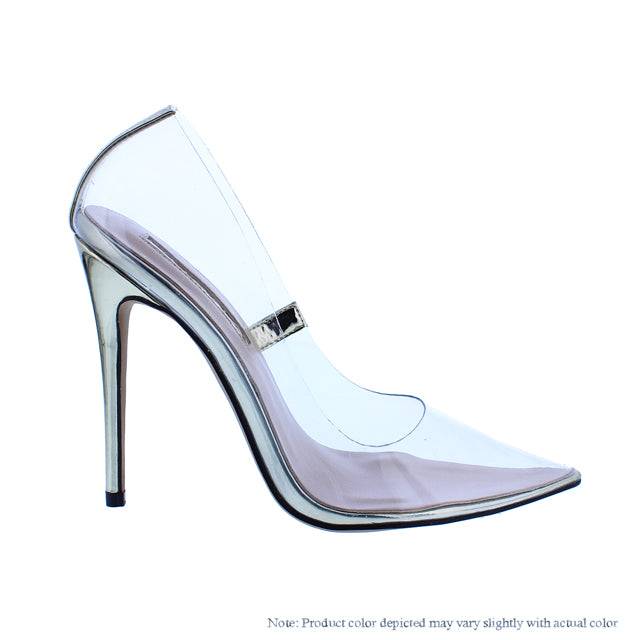 The Glass Slipper - Gold {Order 1 1/2 Size Larger}