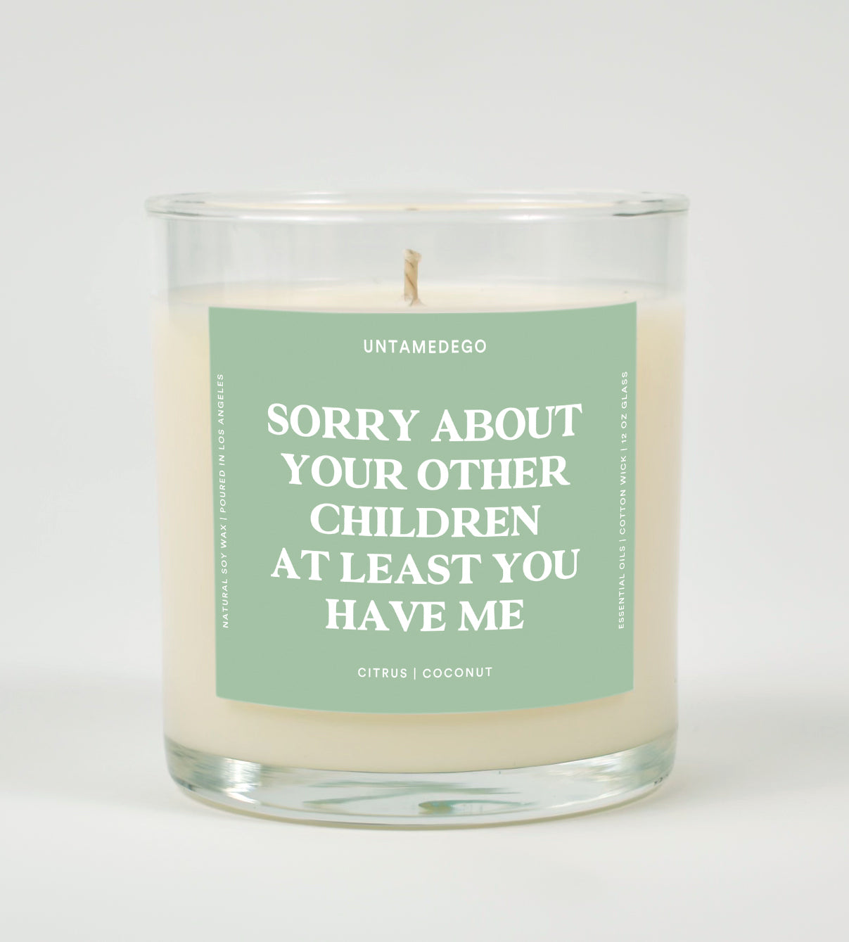 Sorry About Your Other Children, At Least You Have Me | Funny Candle