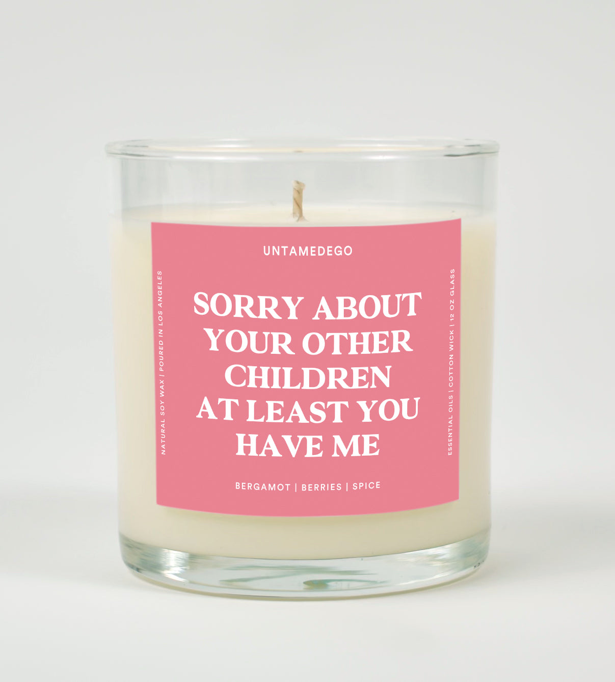 Sorry About Your Other Children, At Least You Have Me | Funny Candle