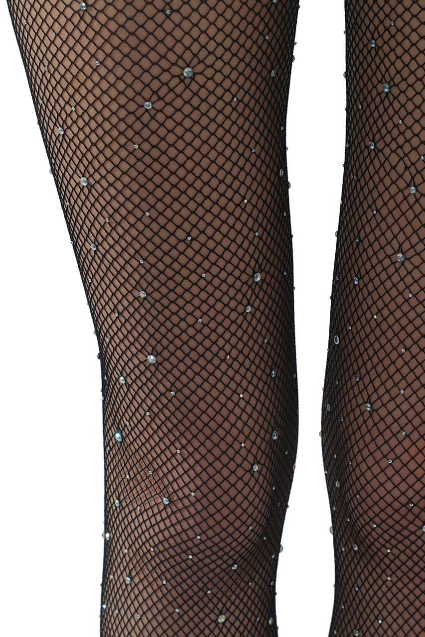 Black Diamond Net Pantyhose