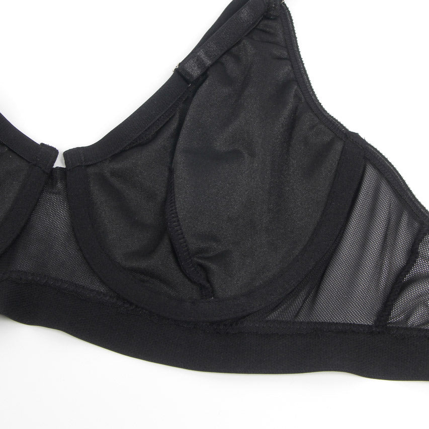 Bondage Bra and Garterbelt Set