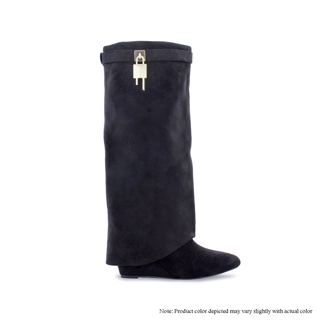 Mutto -Black Ultra Suede