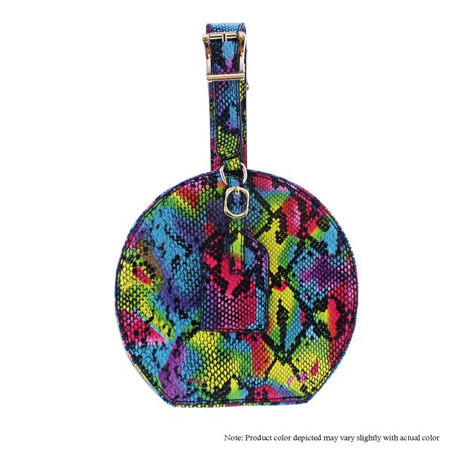 Arm Candy Bag - Multi Color Snake 2