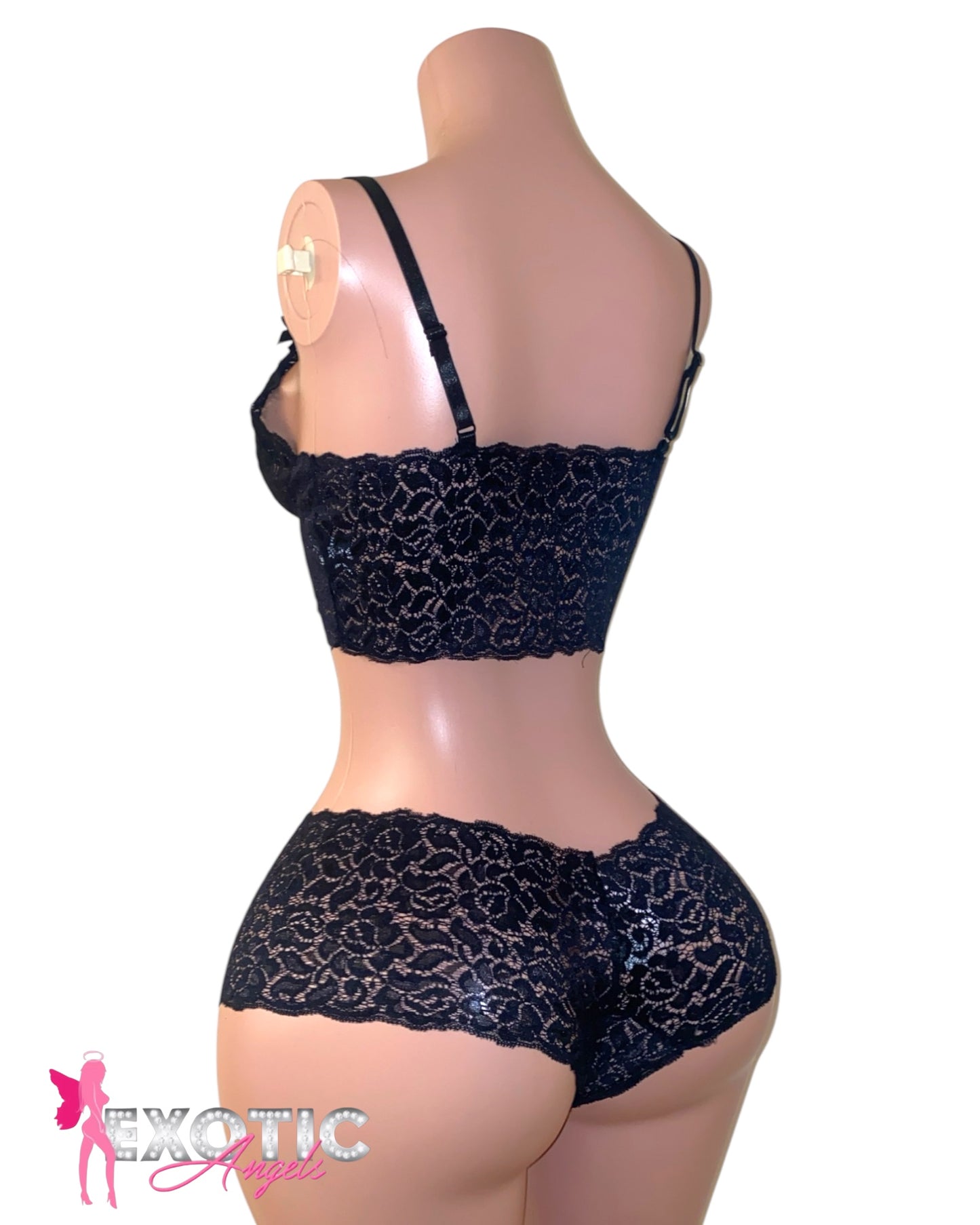 Lacey Cami Set - Black