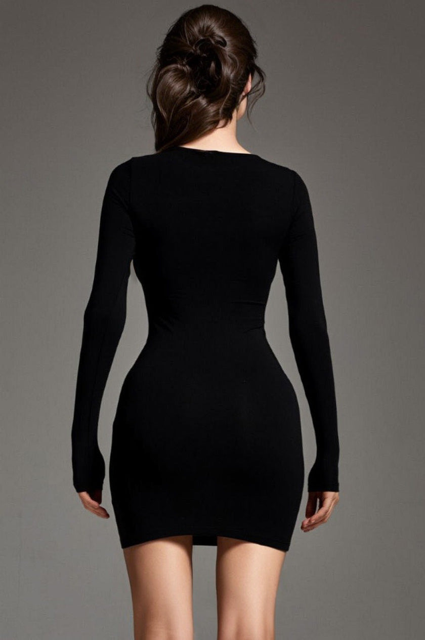 Second Skin Keyhole Dress