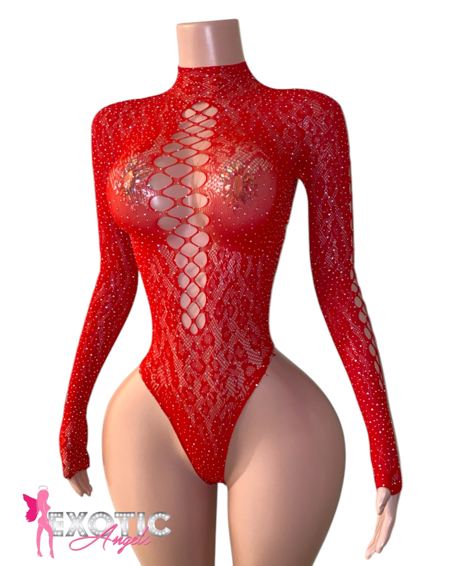 Victoria Bodysuit - Red