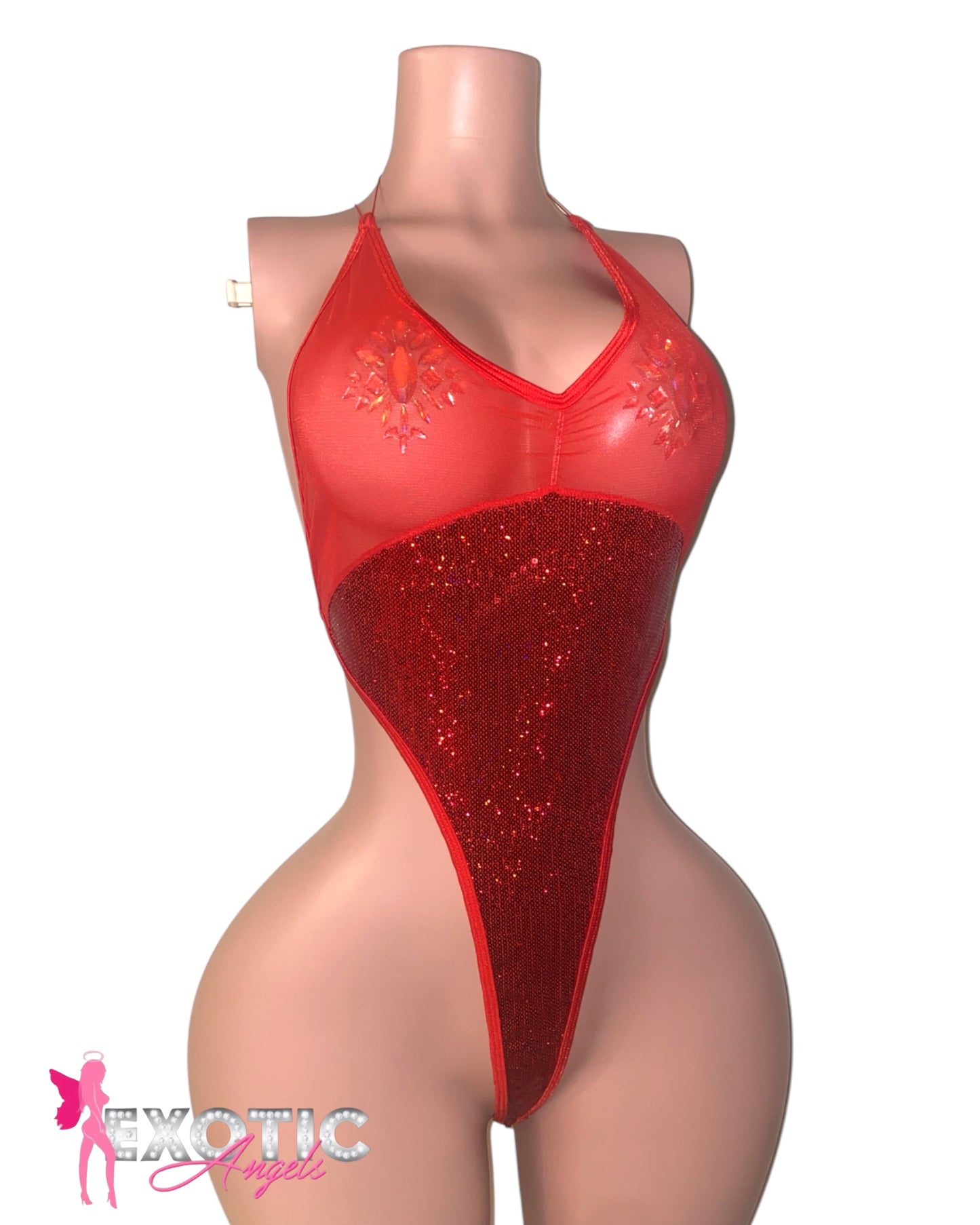 Cassandra Onesie - Red