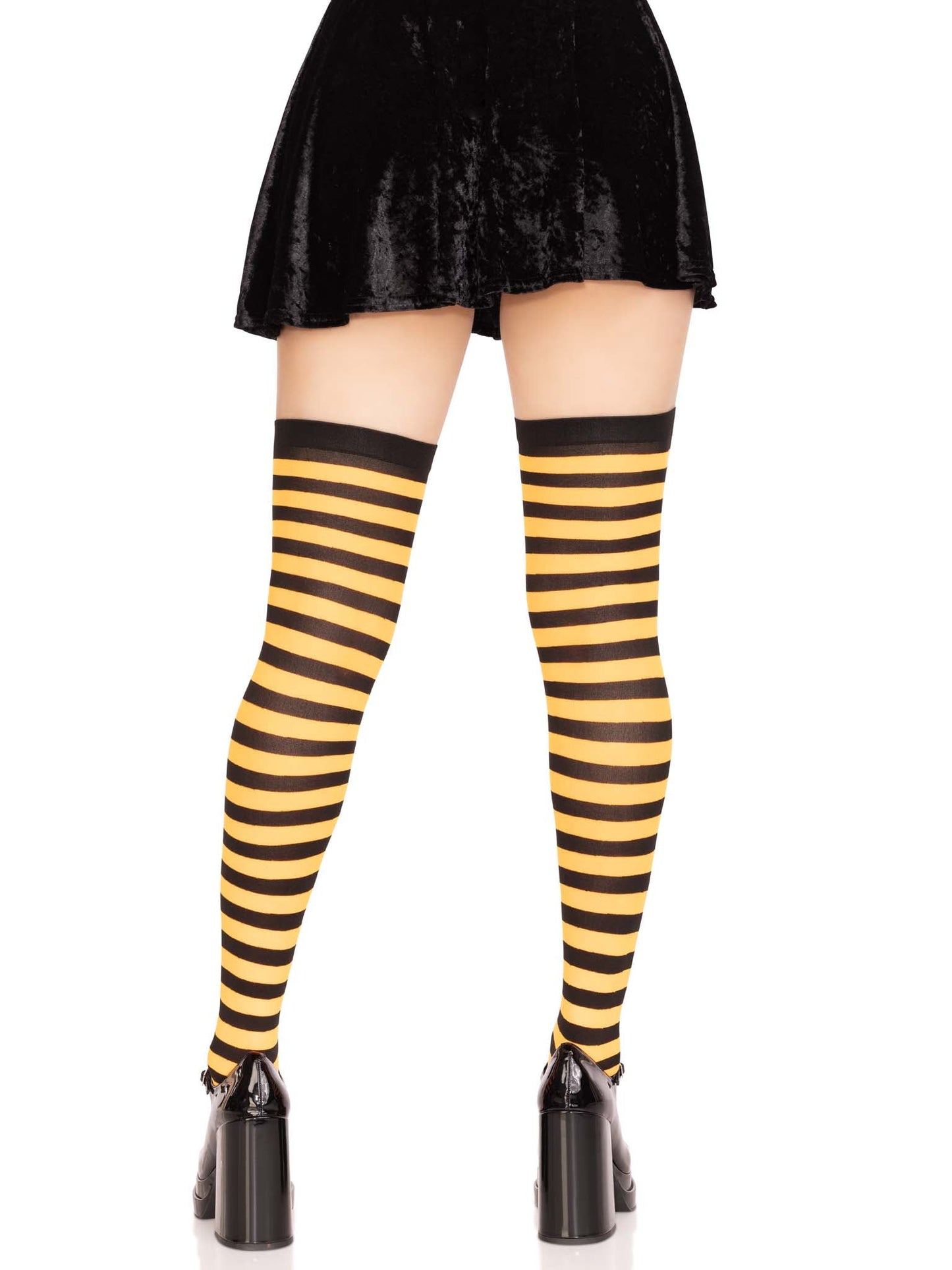 Cari Striped Stockings