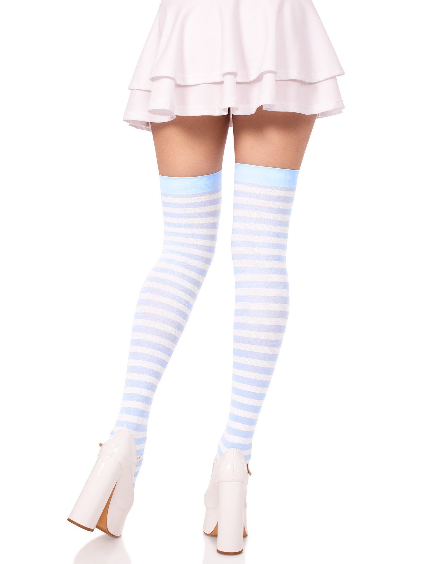 Cari Striped Stockings