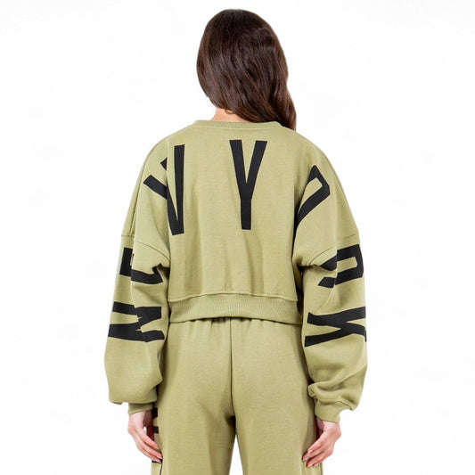 New York Crew Neck Pullover Sweatshirt/ Sweatpants