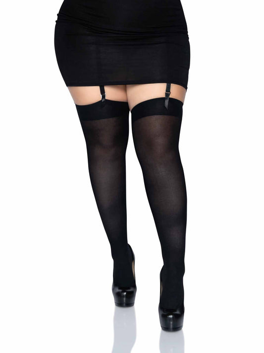 Plus Luna Thigh High Stockings