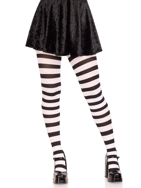 Darby Striped Opaque Tights