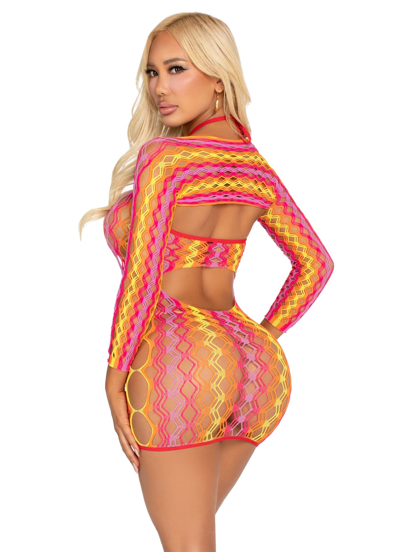 Eyes On Me Dress and Shrug Set