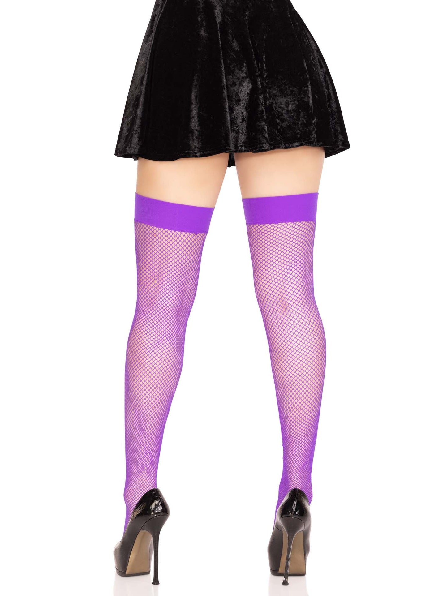 Joy Fishnet Thigh High Stockings