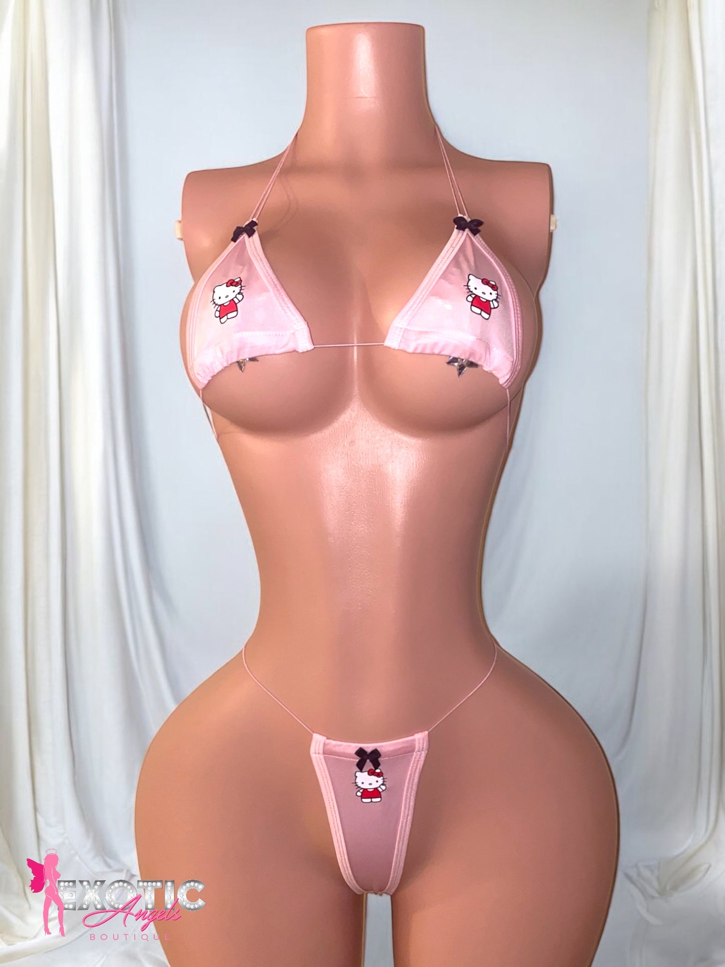 Pink Kitty Microkini