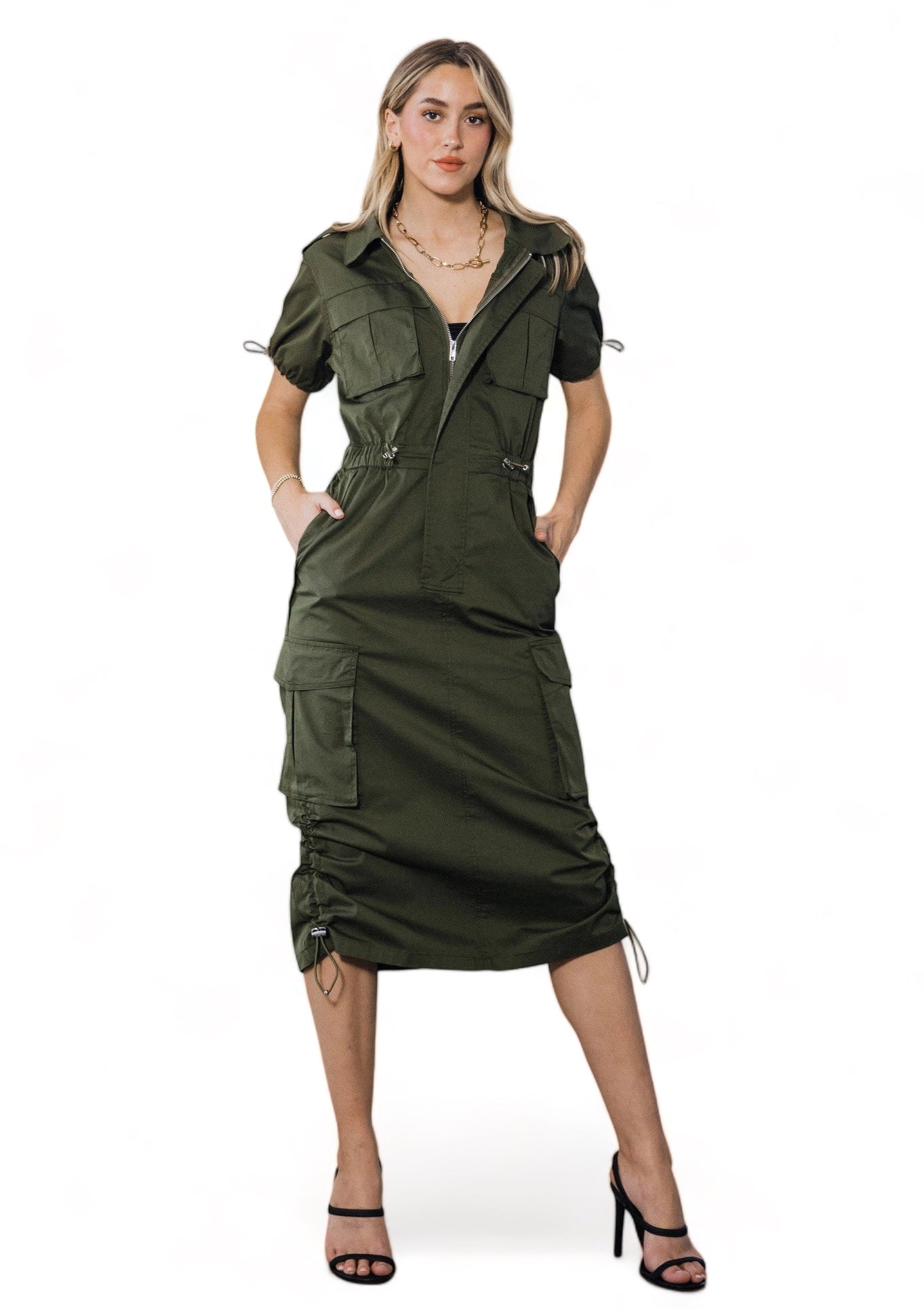 Safari Cargo Dress