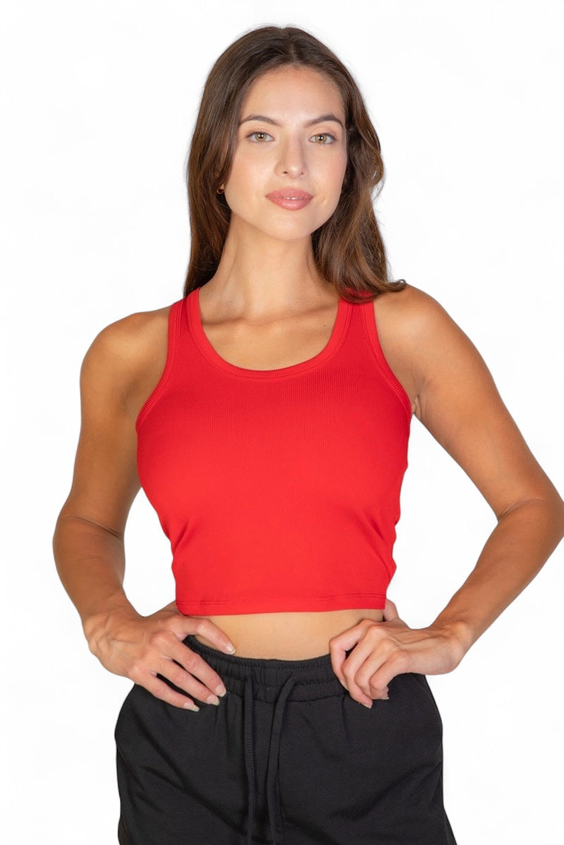 Ribbed Tank Top {BT5409}