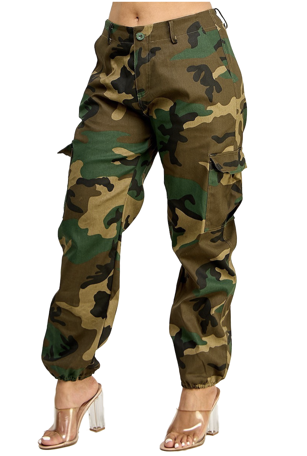 Camouflage Cargo Joggers