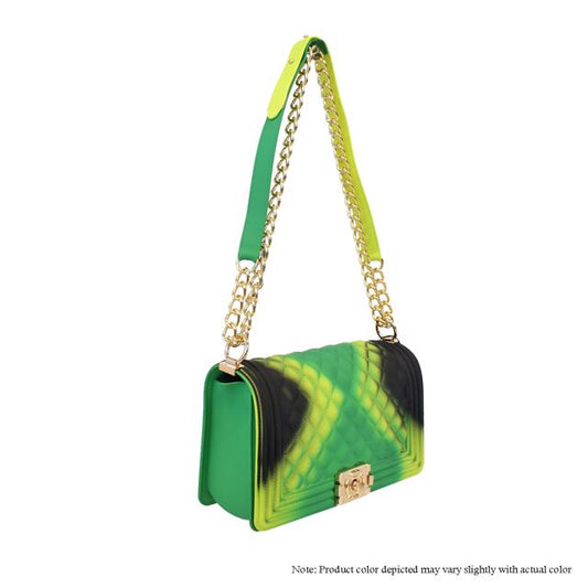 Jelly {Silicone} Shoulder Bag - Jamaica Flag