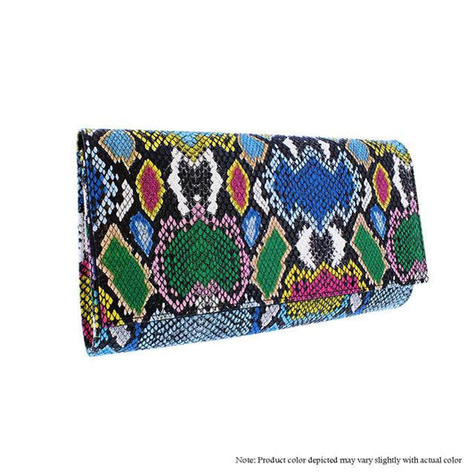 Multi Color Snake Clutch
