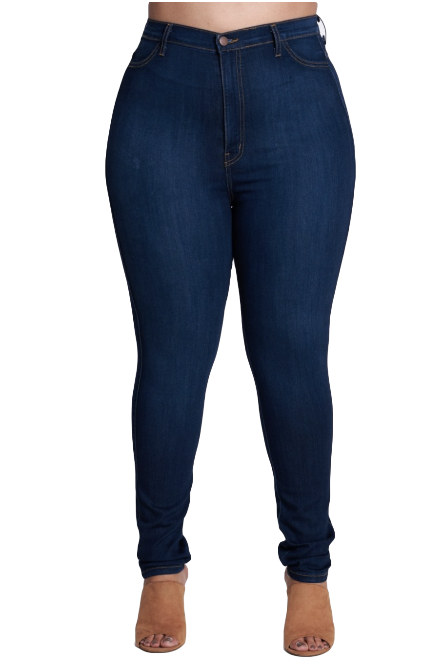 {P88} Curvy Skinny Jeans - {2 colors}