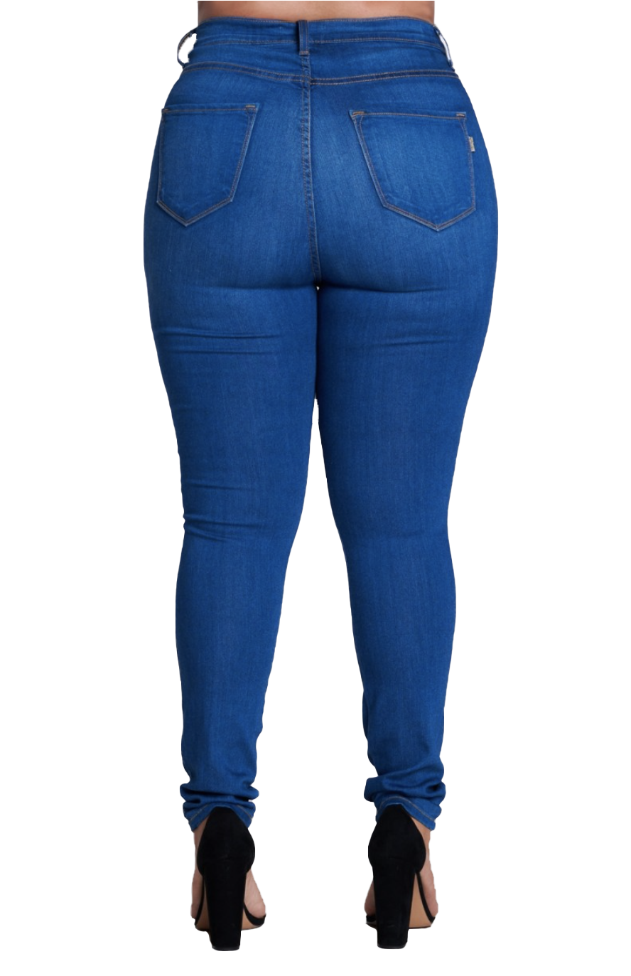 {P88} Curvy Skinny Jeans - {2 colors}