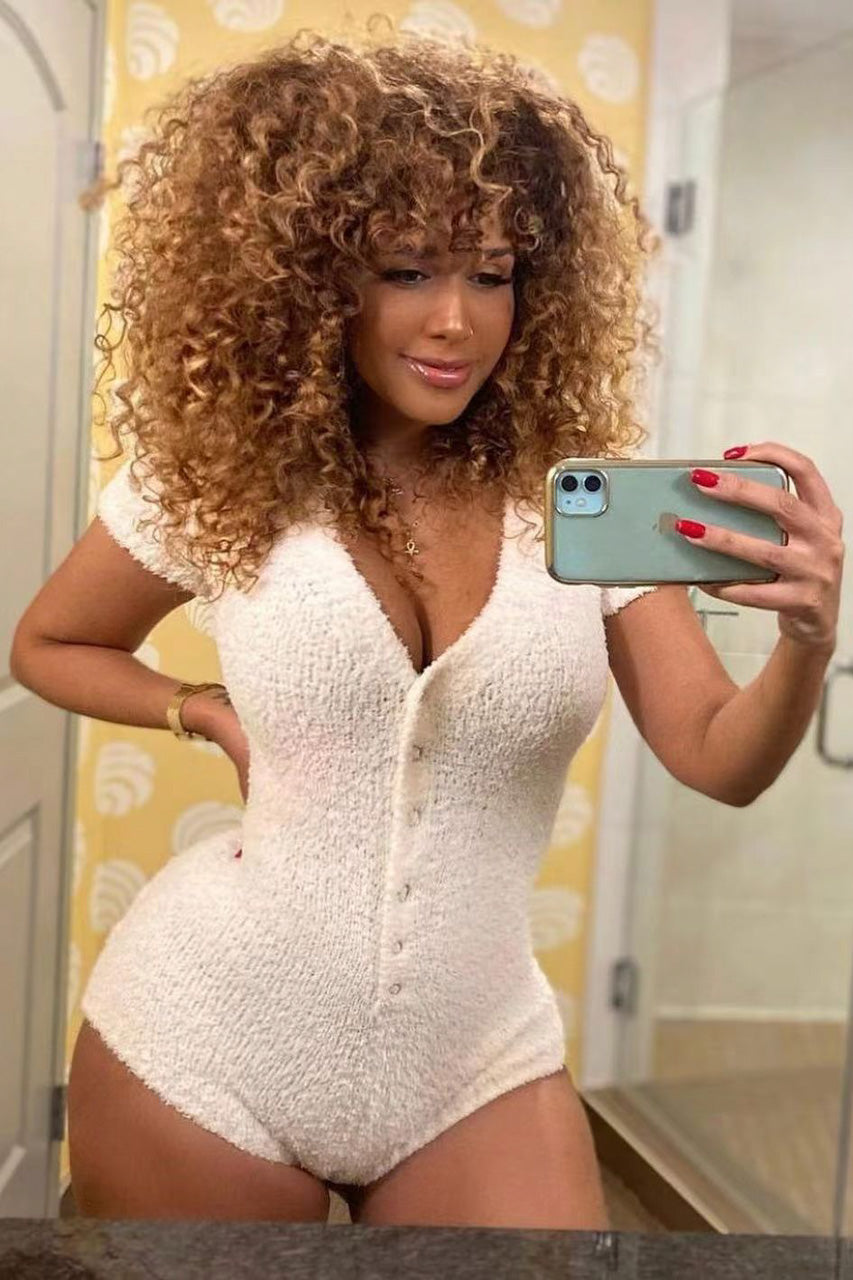 Plus Size Cuddle Romper