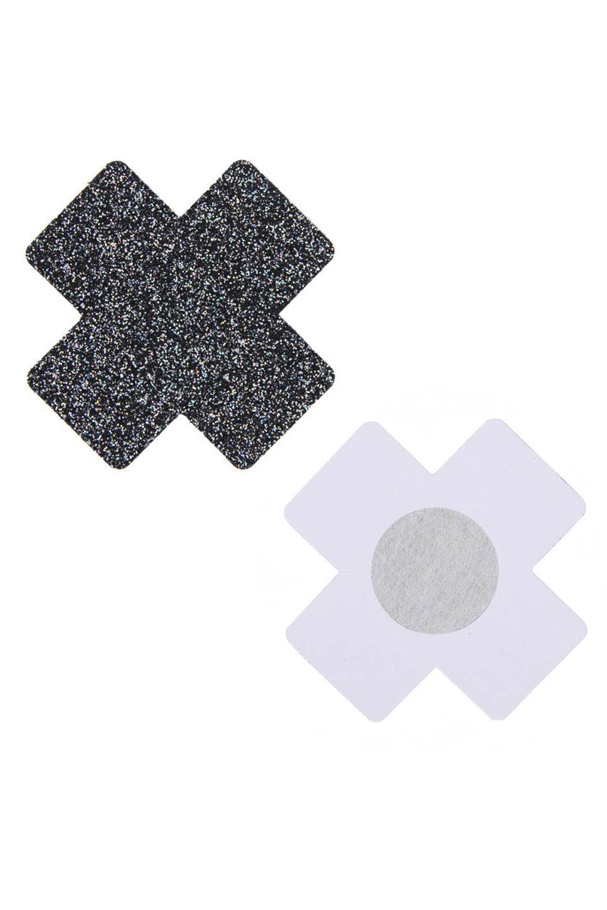 Black Glitter X Pasties