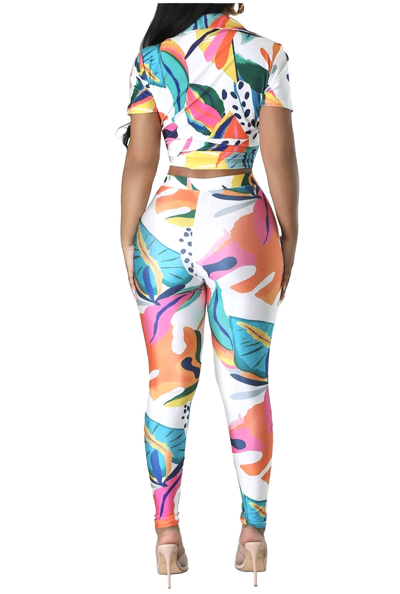Two Piece Print Legging Set
