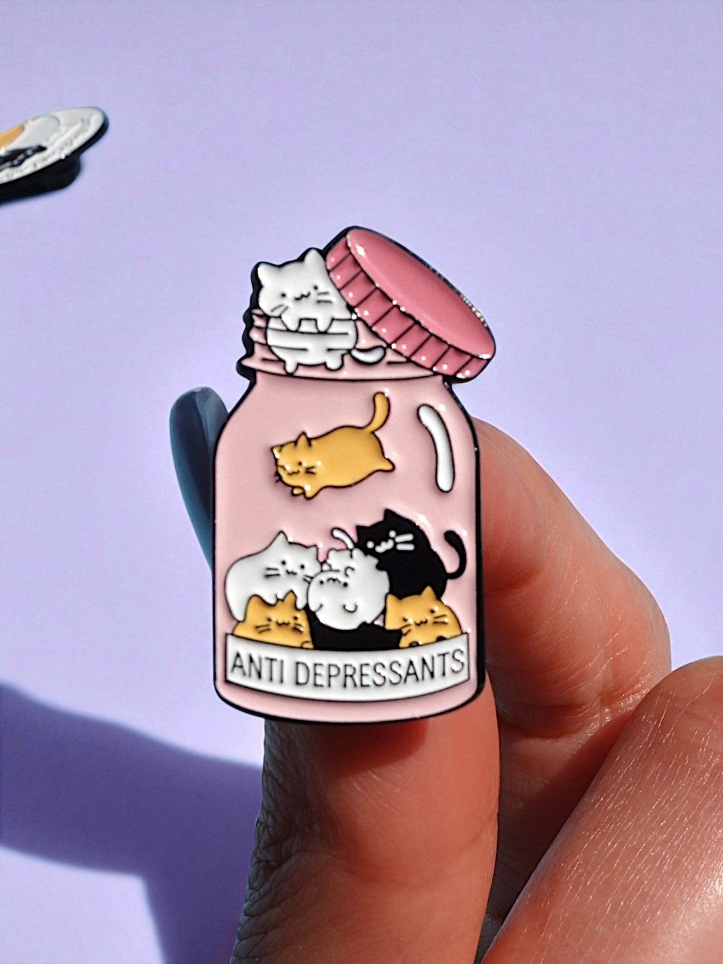 Certified Cat Lady Enamel Pin Set – 3-Pack