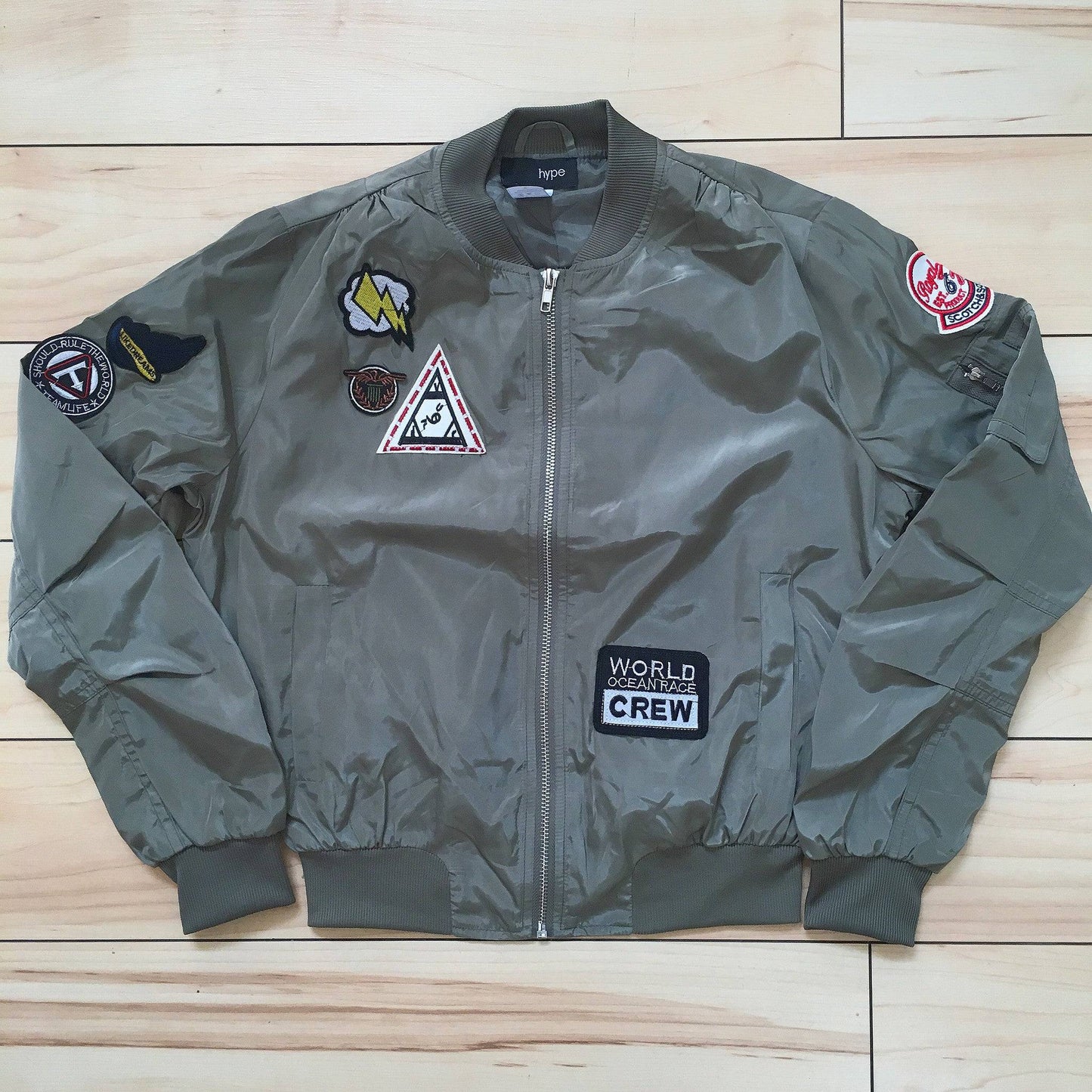 Lightweight Flight Patch Jacket