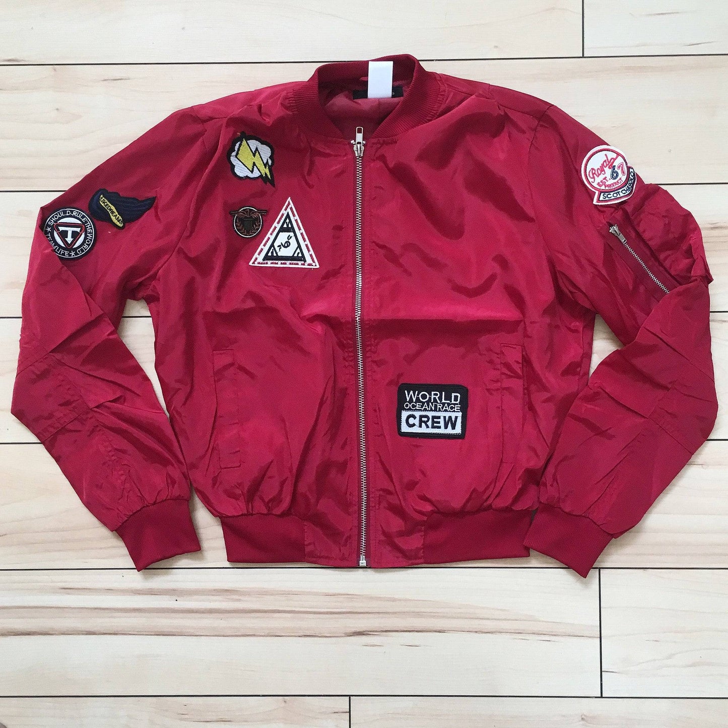 Lightweight Flight Patch Jacket