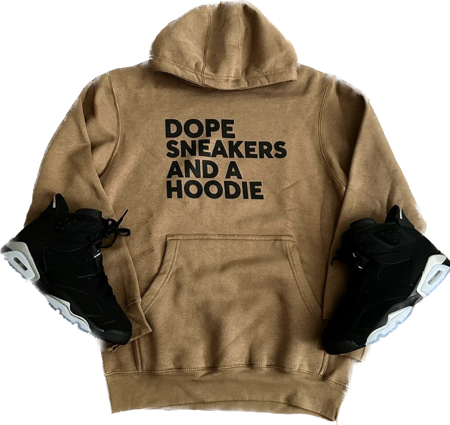 Dope Sneakers and a Hoodie