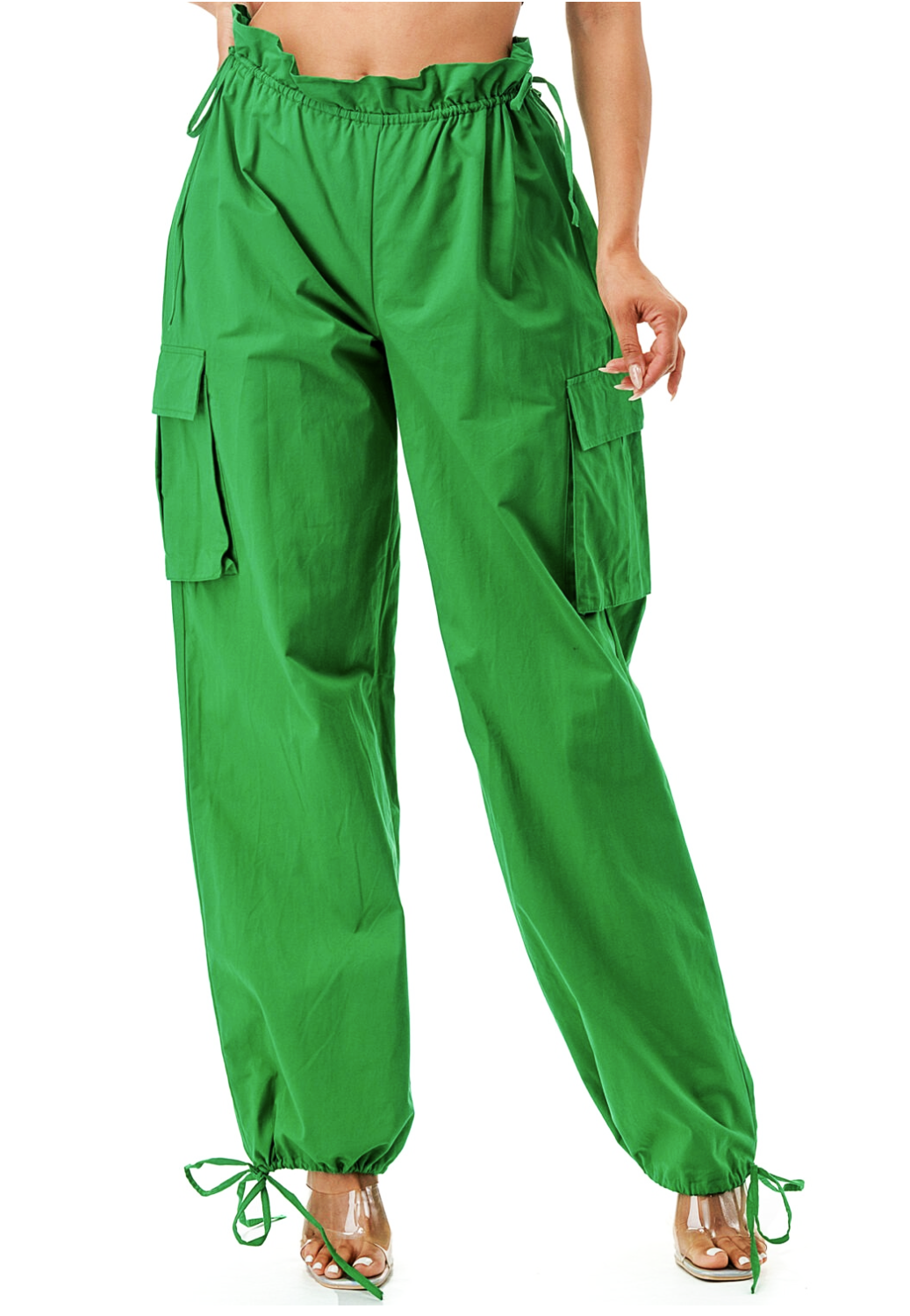 Kelly Green  NO STRETCH Parachute