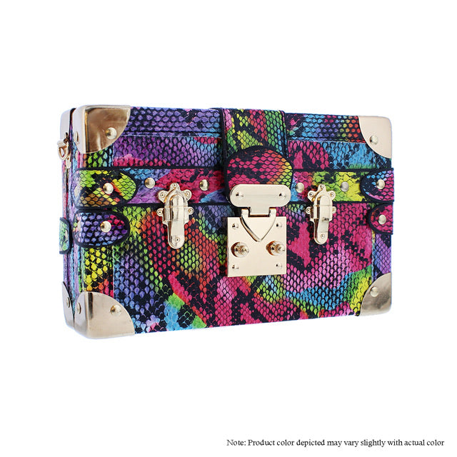 Treasure Crossbody Bag - Multi Snake