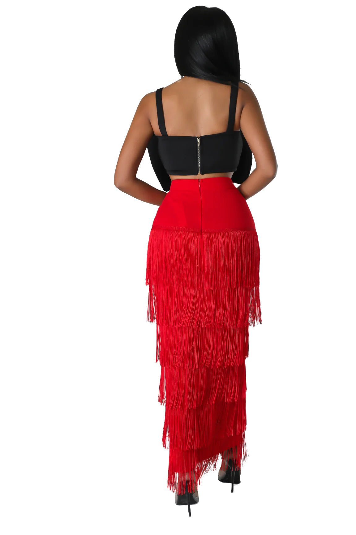 Long Tassel Skirt