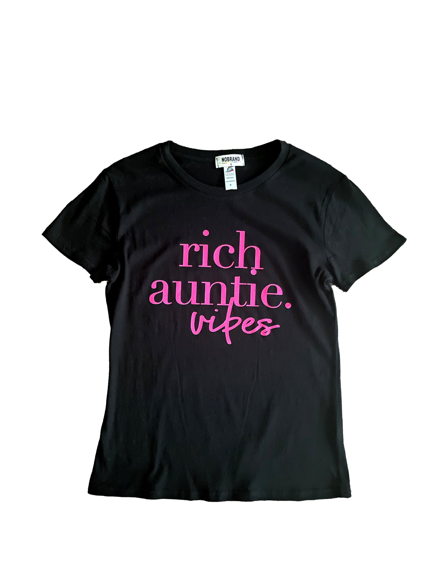 Rich Auntie Vibes Tee {Ladies}